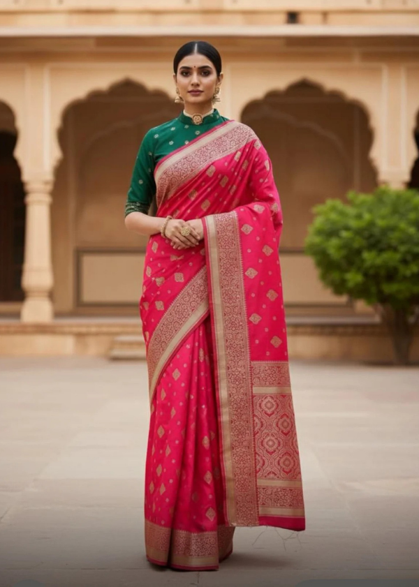 Premium Silk Ready-to-Wear Saree