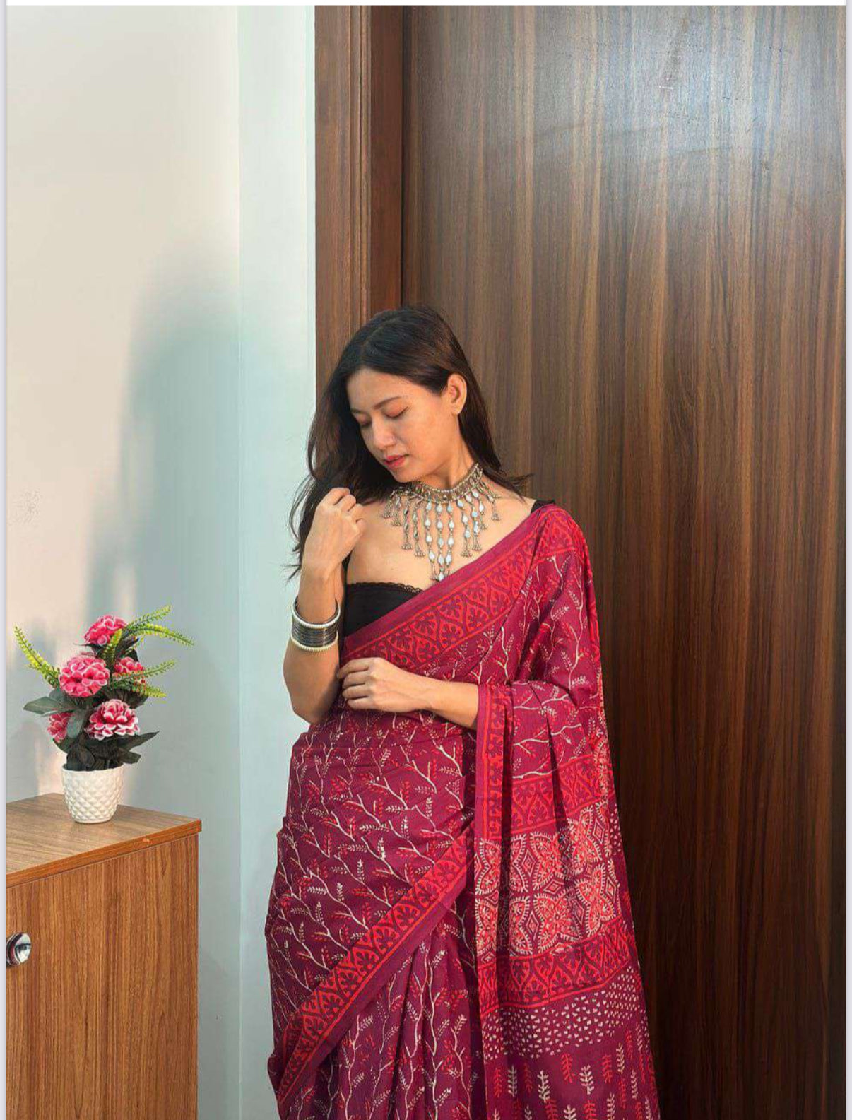 Ready to wear saree with Pocket- The dream of every woman.