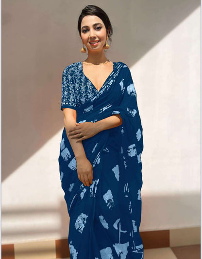 Ready-to-Wear Saree with Pocket