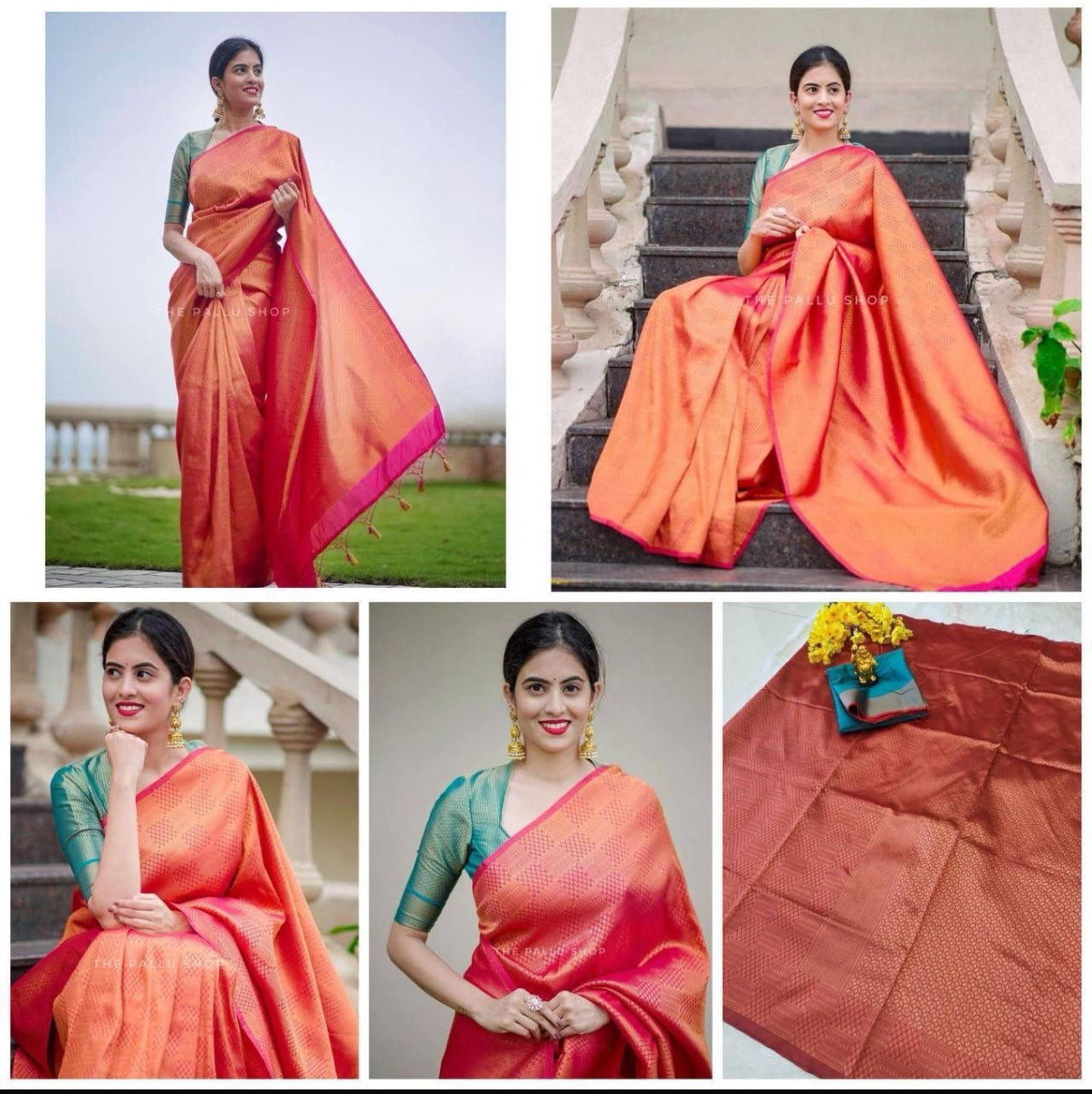 Luxury Lichi Silk Ready Saree – Effortless Drape, Timeless Elegance