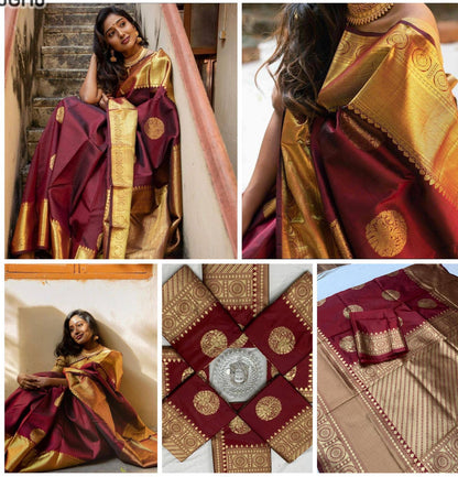 Lichi Silk Ready-to-Wear Saree