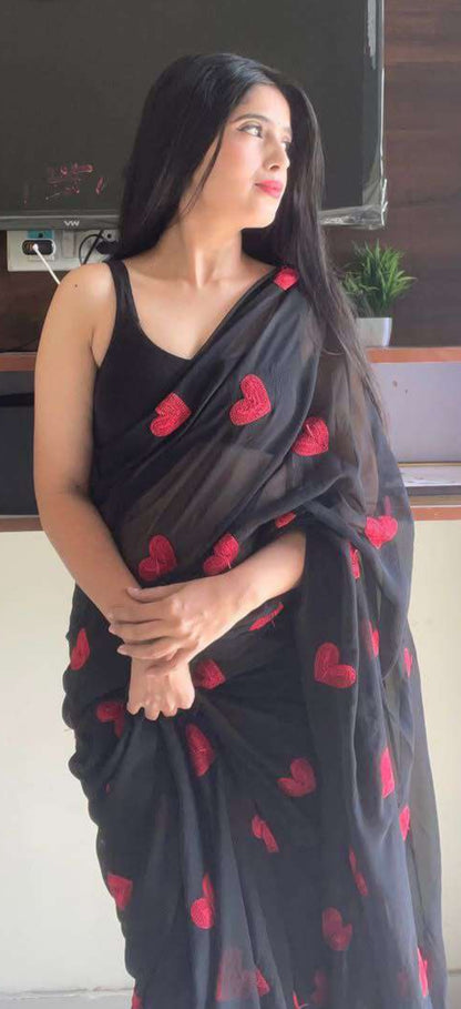 Ready-to-Wear Saree with Pocket