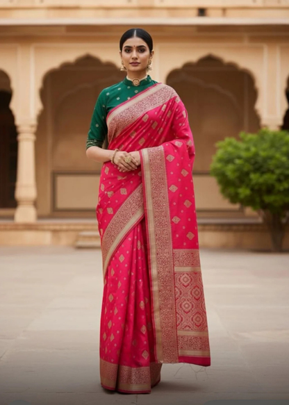 Premium Silk Ready-to-Wear Saree