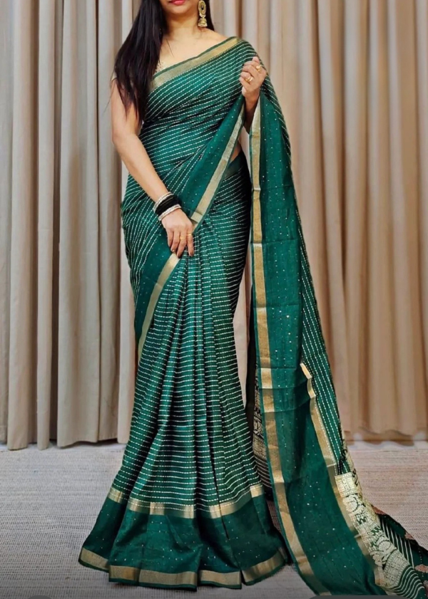 Soft Silk Ready-to-Wear Saree